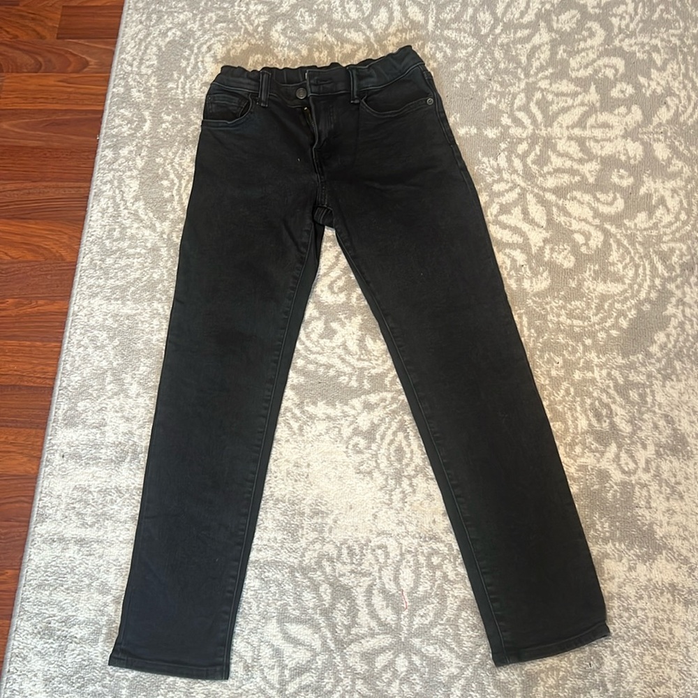 Boys black denim pants
